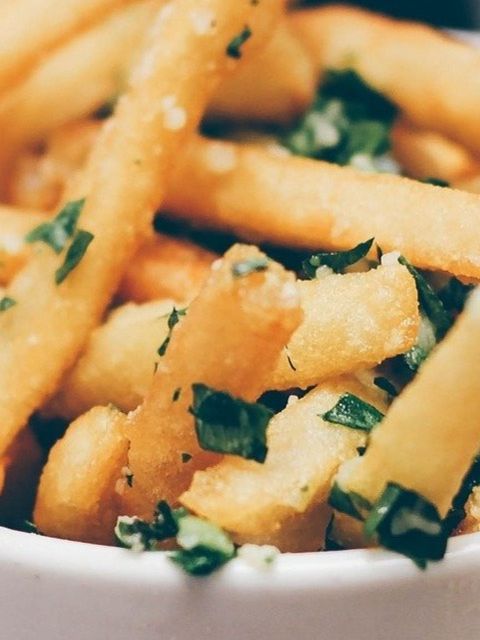 Frites aux herbes